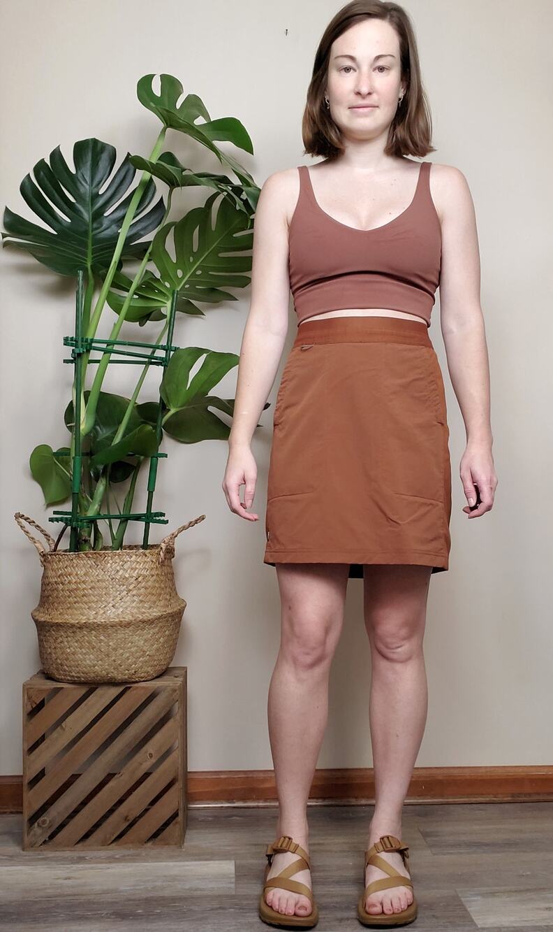 REI Hiking Mini Skirt Brown Small
